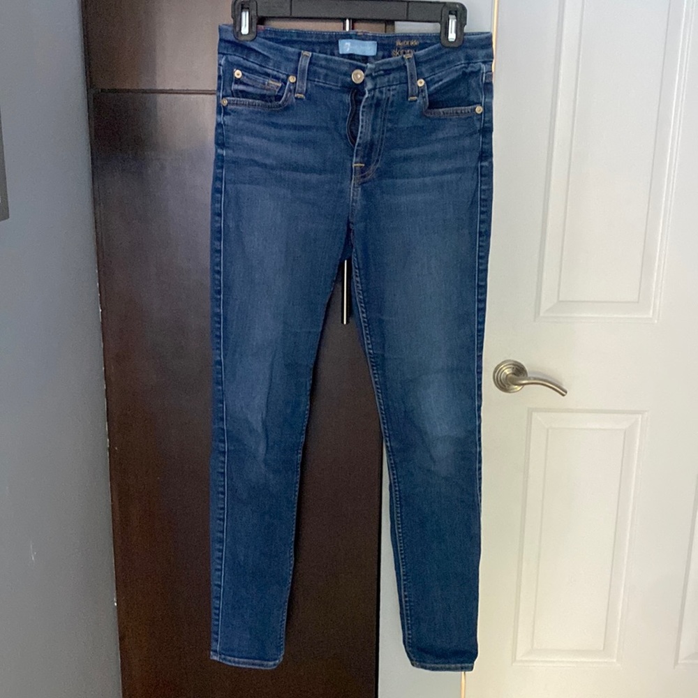 7 for All Mankind the Ankle Skinny Jean size 27